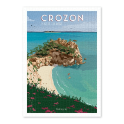 Puzzle Crozon Plage de L'île Vierge – 1000 Pièces
