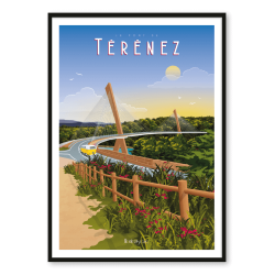 Affiche Pont de Térénez - Hortense