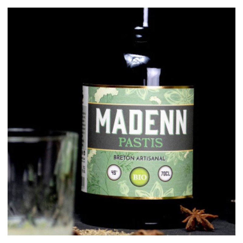 Pastis MADENN 45° - Breizh'Cool