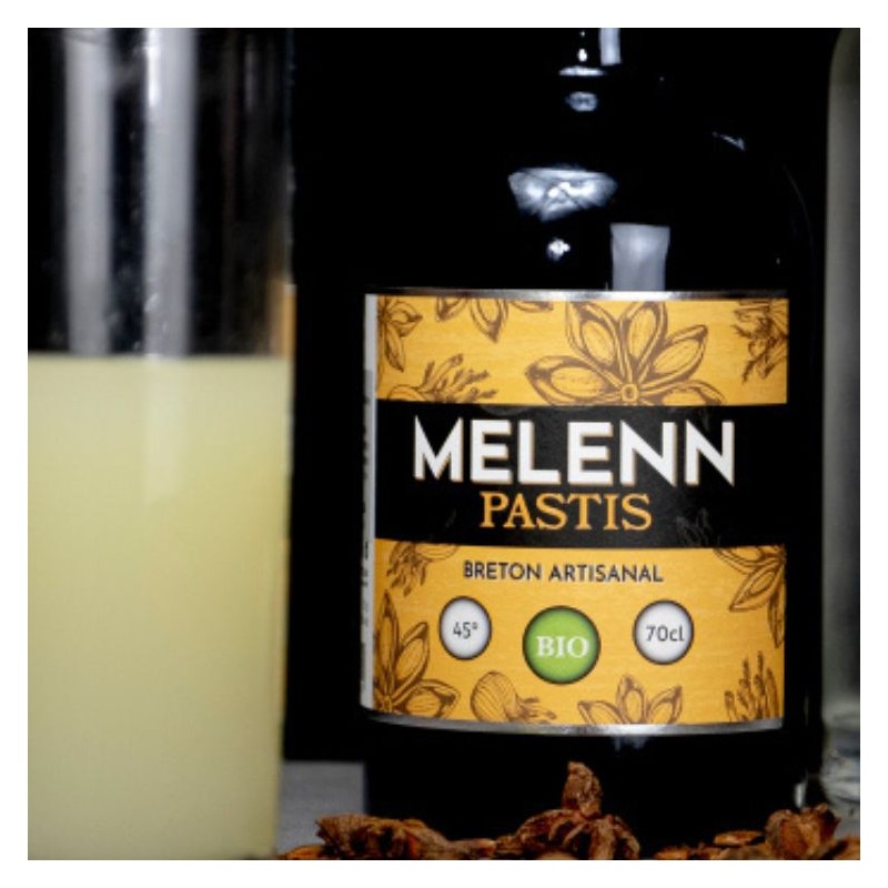 Pastis MELENN 45° - Breizh'Cool