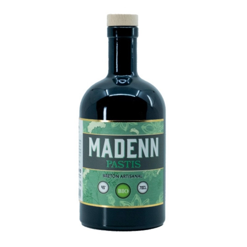 Pastis MADENN 45° bio - Breizh'Cool