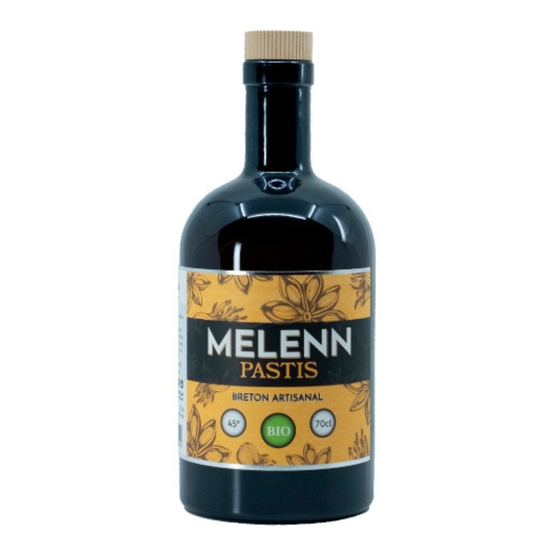 Pastis MELENN 45° bio - Breizh'Cool