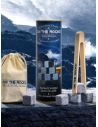 Coffret de 6 glaçons en granit bleu de Bretagne avec pince