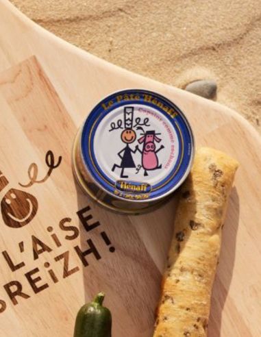 ⇒ Pâté breton Henaff 78g - Boite Collector A l'aise Breizh