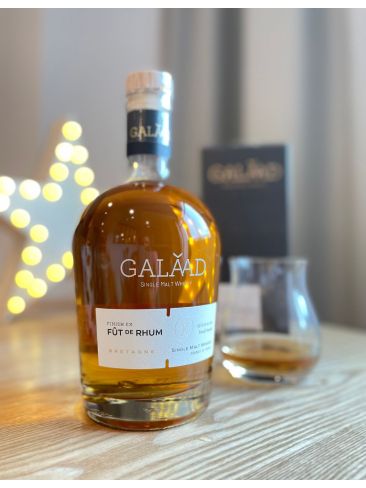 Whisky GALAAD fût de rhum - 70 cl