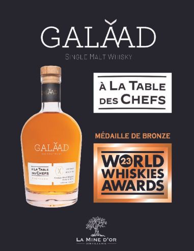 Whisky Galaad à la table des chefs