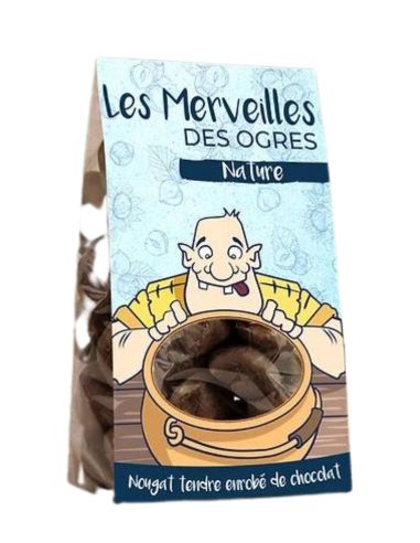 Nougat enrobé de chocolat - Les Merveilles