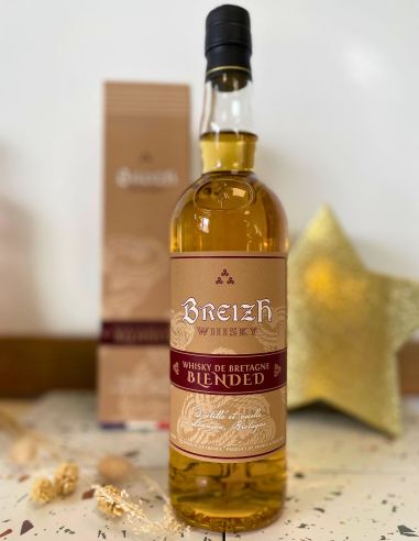 Whisky breton blended breizh 42% vol 70cl
