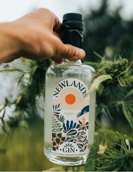 Gin Newlands au chanvre BIO - 70cl