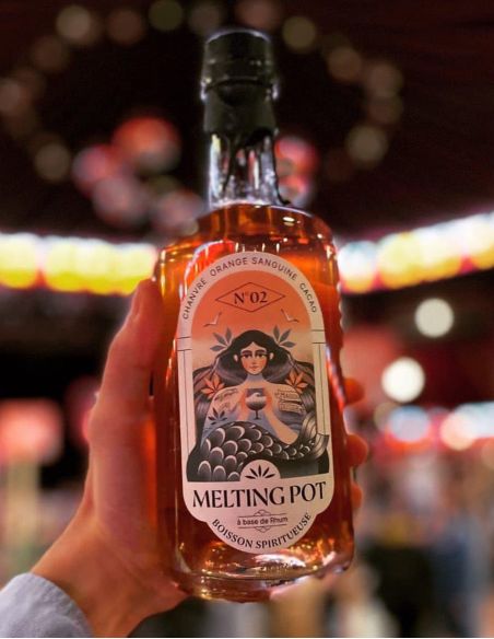 Melting Pot N°2 - Spiritueux à base de Rhum - 70cl