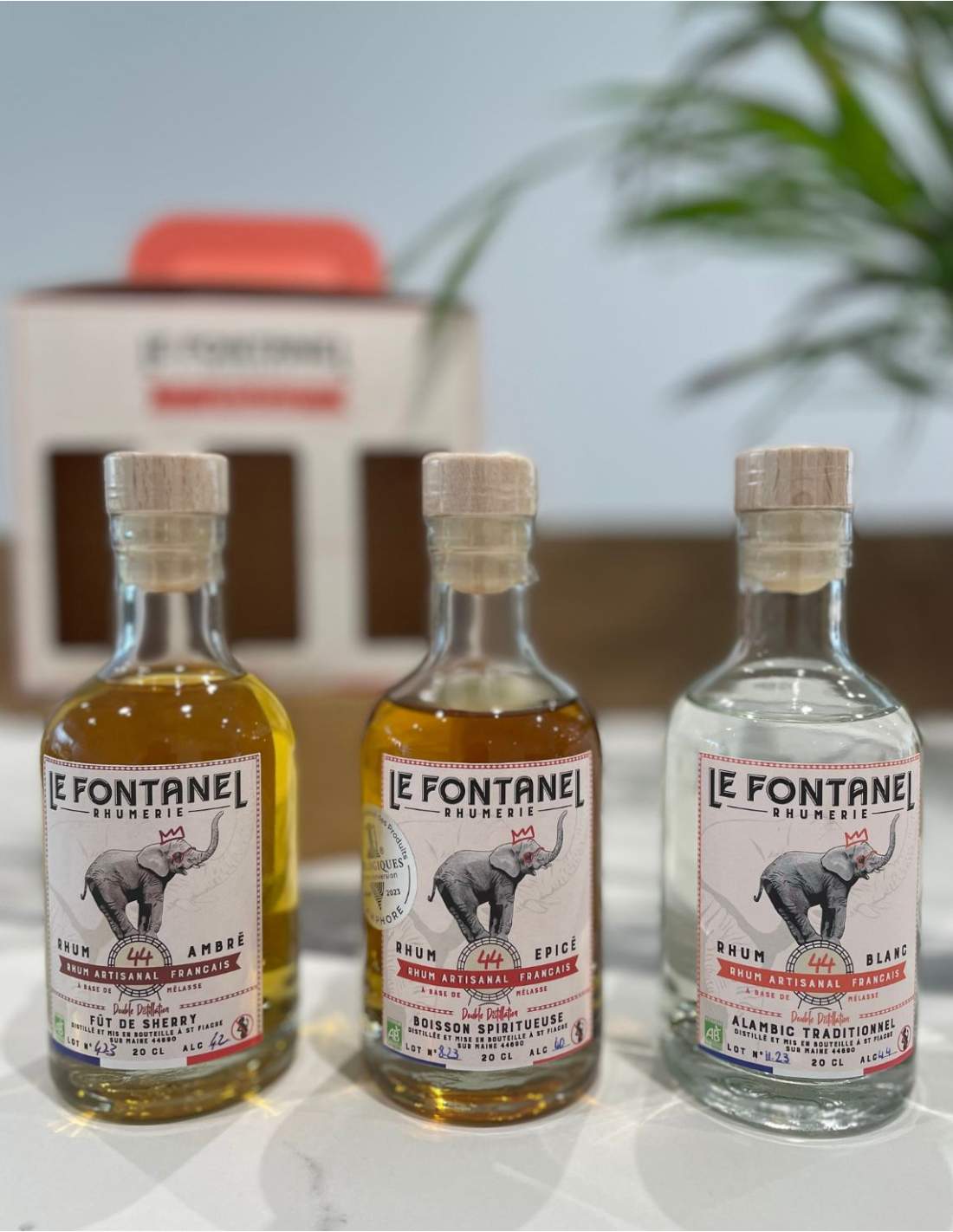 Rhum Coffret Dégustation - Rhumerie Fontanel - Coffret rhum