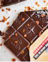 Tablette chocolat noir, caramel et fleur de sel BIO