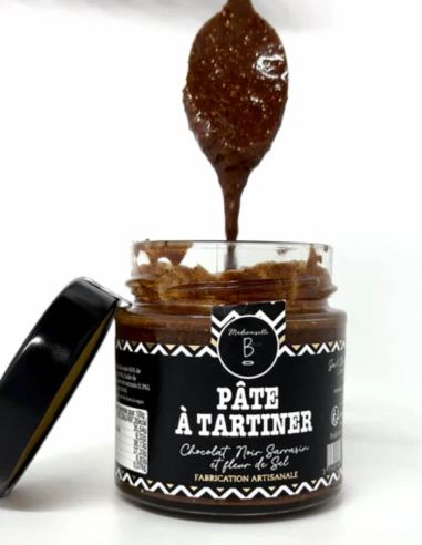 Pâte à tartiner chocolat noir sarrasin & fleur de sel