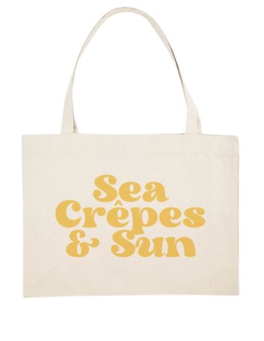 Cabas "Sea Crêpes & Sun"