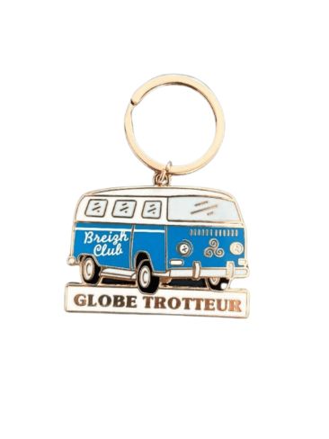 Porte-clés "Globe Trotteur"