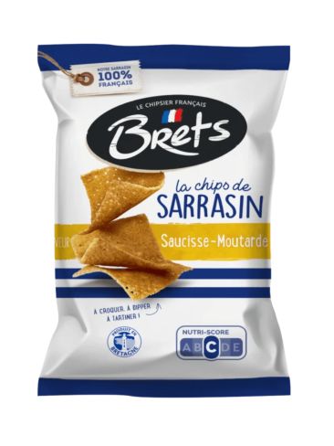 Chips de Sarrasin "Saucisse-Moutarde" Brets