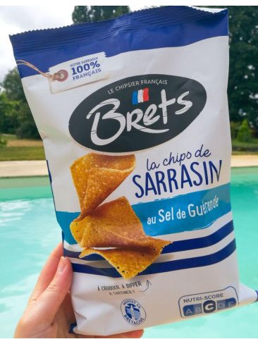 Chips de Sarrasin "Sel de Guérande" Brets