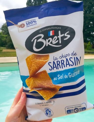 Chips de Sarrasin "Sel de Guérande" Brets