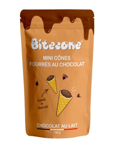 Mini cônes |Chocolat au lait