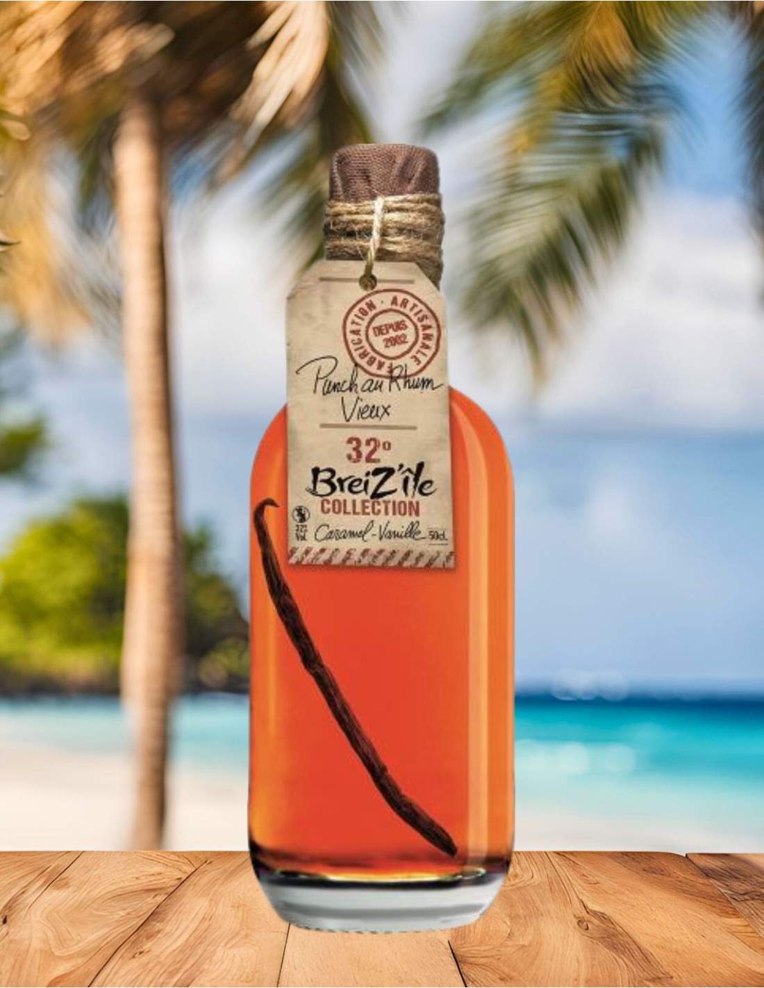 Image Rhum Vanille Rhum Arrangé Caramel/Vanille - Breiz'île Collection