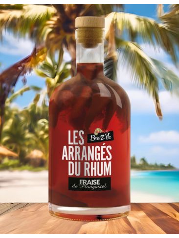 Rhum Arrangé Fraise De Plougastel - Les Arrangés Du Rhum