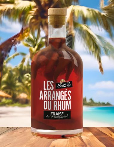 Rhum Arrangé Fraise De Plougastel - Les Arrangés Du Rhum