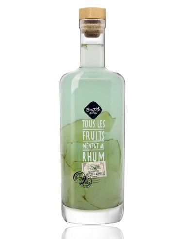 Rhum Arrangé Gingembre/Menthe - Breiz'île Sélection