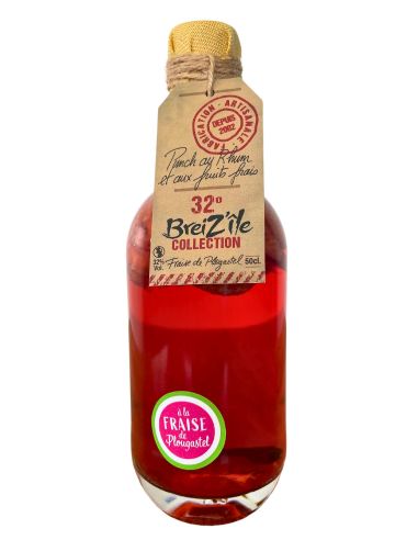 Rhum Arrangé Fraise de Plougastel - Breiz'île Collection