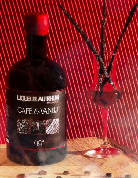 Liqueur au rhum Café/Vanille - Breizh'Cool