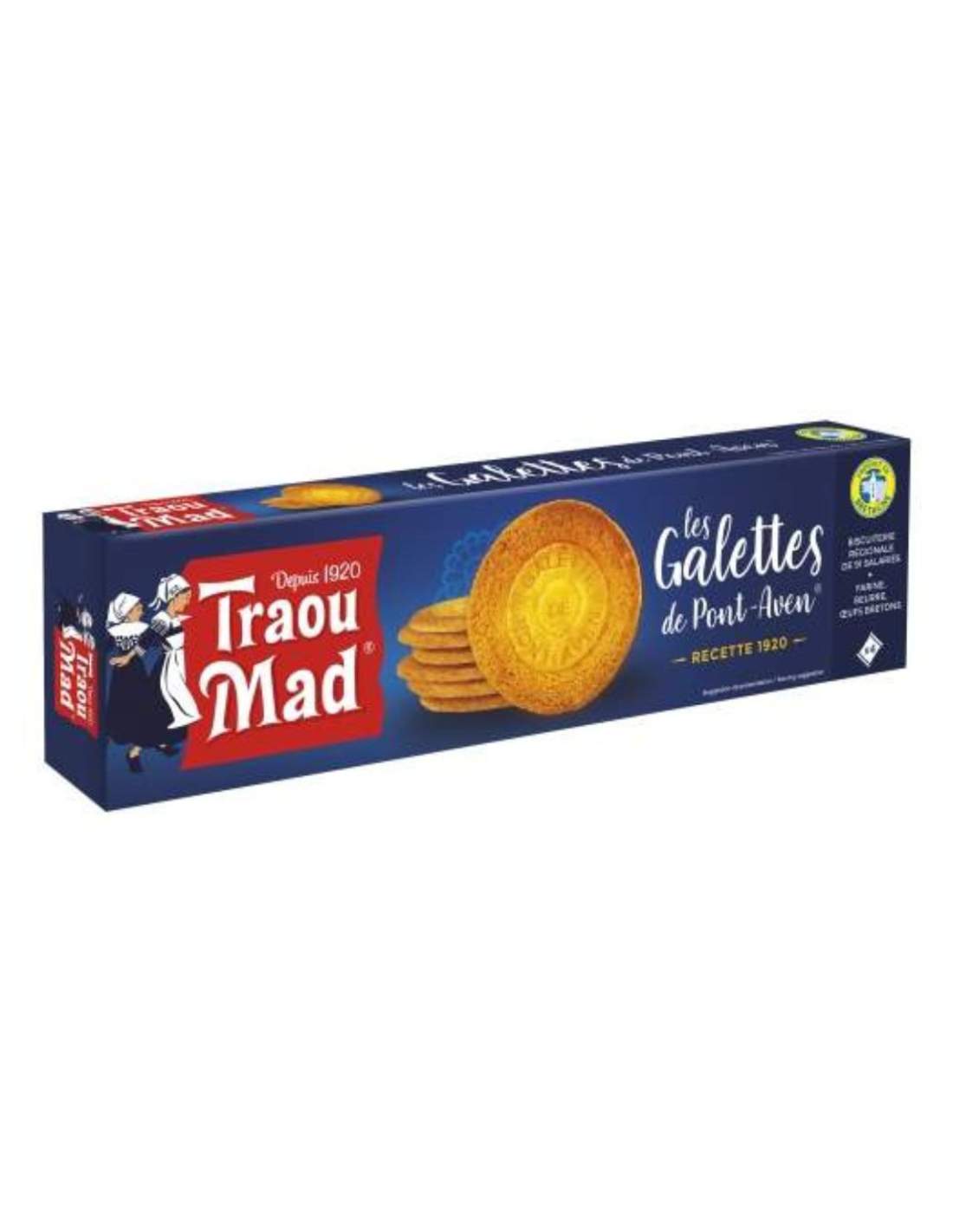 Galette de Pont-Aven - TRAOU-MAD - Biscuit breton artisanal