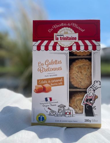 Galettes bretonnes éclats de caramel - La Trinitaine