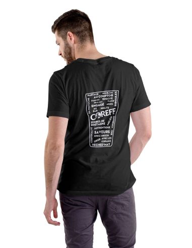 Tee Shirt noir Pinte - Coreff