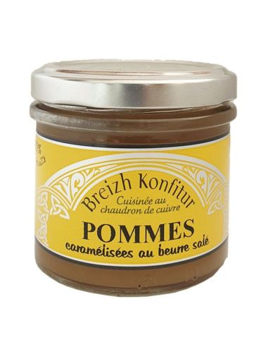 Confiture pommes caramélisées