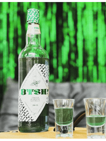 Liqueur de menthe naturelle Otsh - 70cl