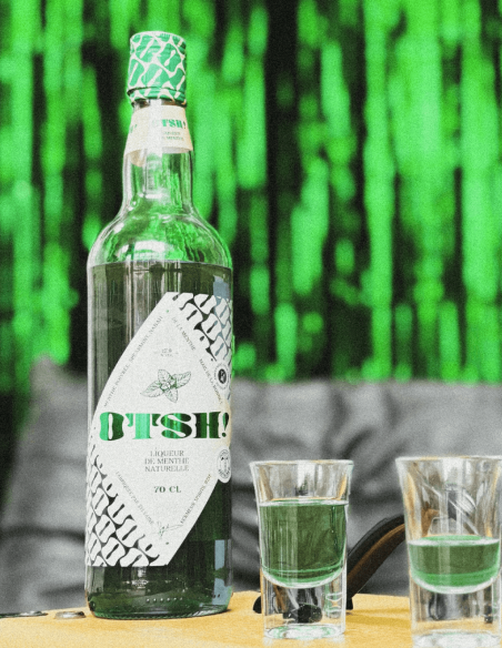 Liqueur de menthe naturelle Otsh - 70cl