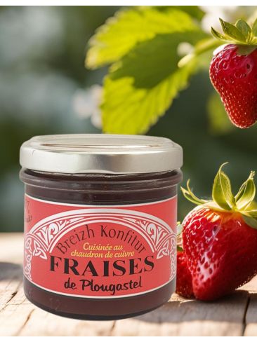 Confiture de fraises de Plougastel