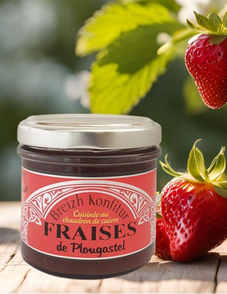 Confiture de fraises de Plougastel