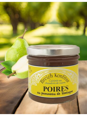 Confiture de poires au pommeau