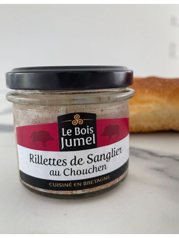 Rillettes de sanglier au chouchen