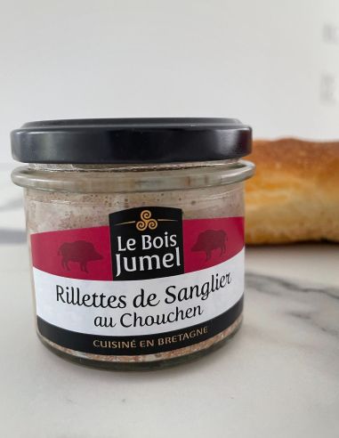 Rillettes de sanglier au chouchen