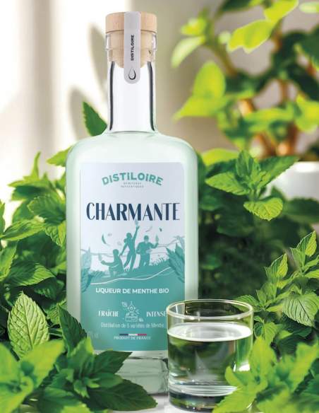 Liqueur de Menthe La Charmante - DISTILOIRE