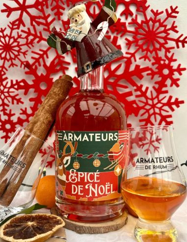 Rhum épicé de Noël - Armateurs de rhum