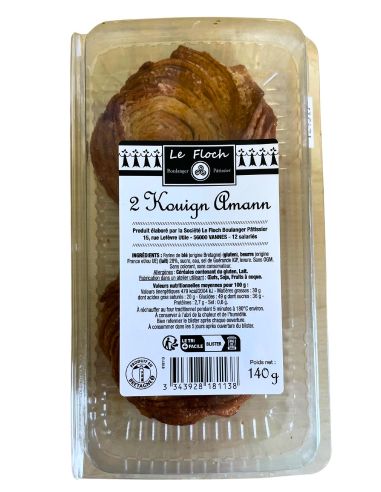 Kouign Amann individuels - 2 x 70g