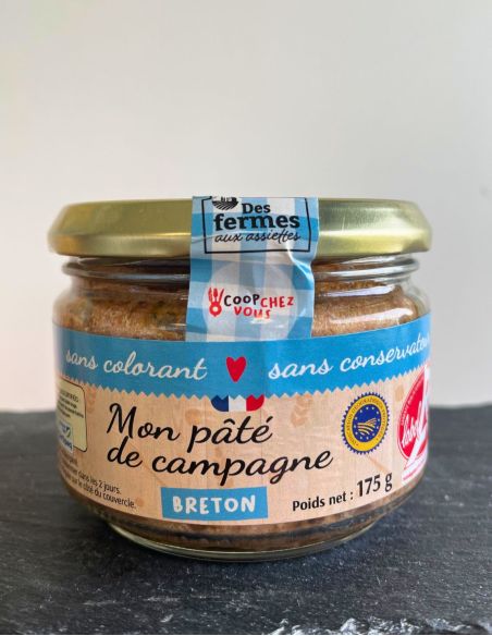 Pâté de campagne Breton - 175g