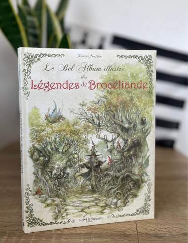 Livre Le bel album illustré des légendes de Brocéliande