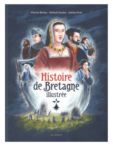 Livre Histoire de Bretagne illustré