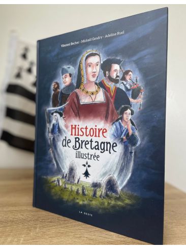 Livre Histoire de Bretagne illustré