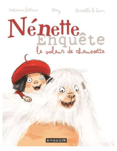 Livre Nénette Enquête "le voleur de chaussettes"