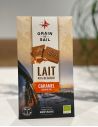 Tablette chocolat au lait, caramel et fleur de sel -Grain de Sail