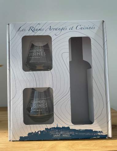 Coffret MaloRhum - 2 verres de dégustation